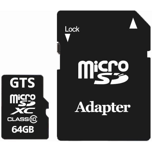 【個数：1個】GTS GTMS064DPSAD ドライブレコーダー向けマイクロSD 64GB |  | 02