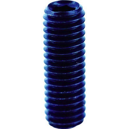 あすつく対応 「直送」 ＴＲＵＳＣＯ B63-0504 六角穴付止めねじ 平先 黒染め Ｍ５×４ ５０本入 B630504 | 