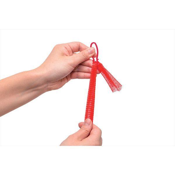 あすつく対応 「直送」 ＴＲＵＳＣＯ BET-R-10 みかんネット用留め具 赤 １０個入 BETR10 tr-1153670 | ブランド登録なし | 04