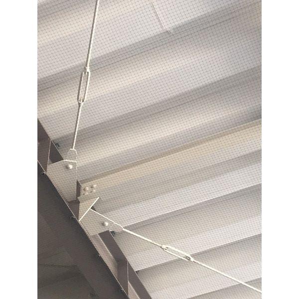 あすつく対応 「直送」 ＴＲＵＳＣＯ BTYN250 直送 代引不可・他メーカー同梱不可 鳥よけネット　目合い１２ｍｍ　幅２ｍｘ長さ５０ｍ　重さ約２．１Ｋｇ |  | 05