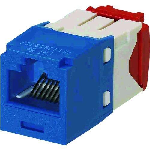 あすつく対応 「直送」 パンドウイット CJ5E88TGBU カテゴリ５Ｅ ＲＪ４５モジュラージャック ＵＴＰ ＴＧタイプ 青 ＣＪ５Ｅ８８ＴＧＢＵＧ | ブランド登録なし