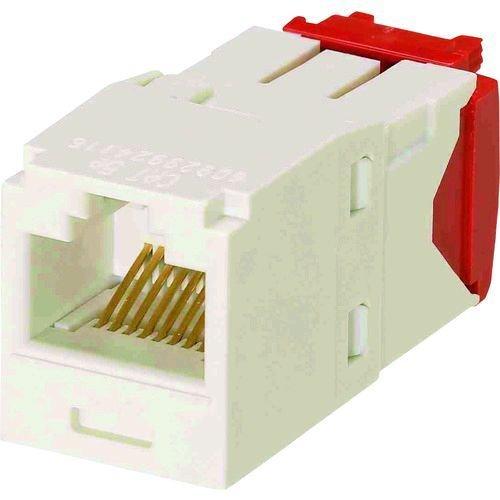 あすつく対応 「直送」 パンドウイット CJ5E88TGIW カテゴリ５Ｅ ＲＪ４５モジュラージャック ＵＴＰ ＴＧタイプ オフホワイト ＣＪ５Ｅ８８ | ブランド登録なし