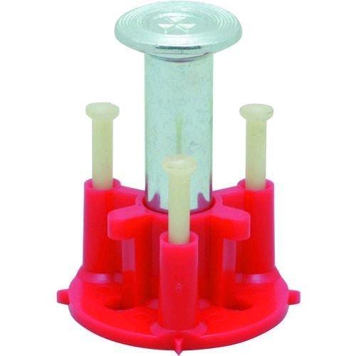 あすつく対応 「直送」 ＴＲＵＳＣＯ GR-4055-10P-R ミカドドラゴン　４分　赤　１０個入 GR405510PR | 