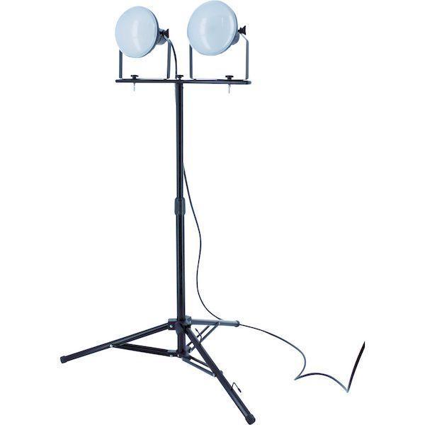 ＴＲＵＳＣＯ RTLE-205EP-SK2 ＬＥＤ投光器 ＤＥＬＫＵＲＯ 三脚タイプ ２灯 ２０Ｗ ５ｍ アース付 ２芯３芯両用タイプ両用タイプ RT |  | 01