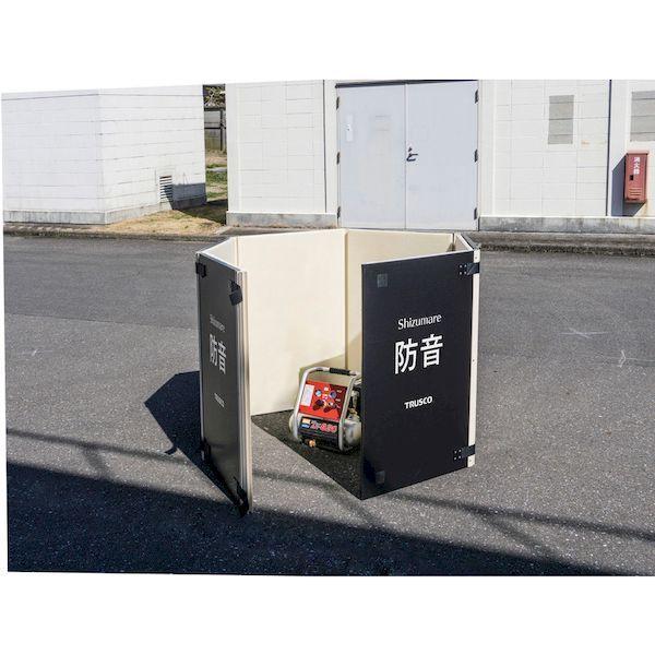 ＴＲＵＳＣＯ SBOP-4 直送 代引不可・他メーカー同梱不可 テクセルＳＡＩＮＴ使用防音パネル　Ｓｈｉｚｕｍａｒｅ　４枚セット 連結可能タイプ SB |  | 06