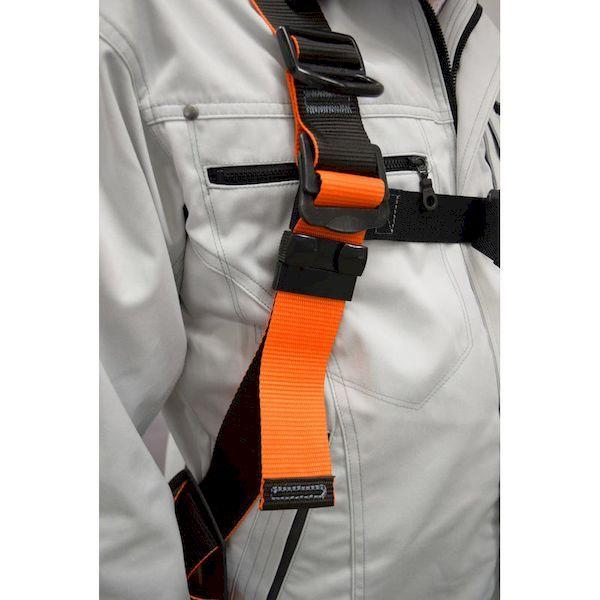 あすつく対応 「直送」 ＴＲＵＳＣＯ TFHWR-L フルハーネス 伸縮性ランヤード２本セット サイズＬ TFHWRL tr-1717466 | ブランド登録なし | 01