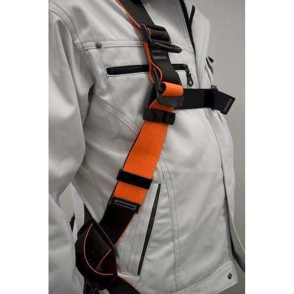 あすつく対応 「直送」 ＴＲＵＳＣＯ TFHWR-M フルハーネス　伸縮性ランヤード２本セット　サイズＭ TFHWRM | ブランド登録なし | 02