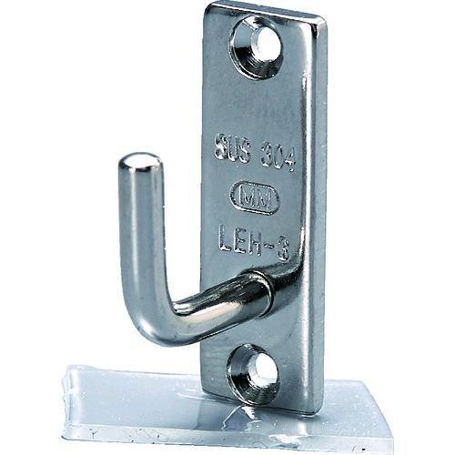 あすつく対応 「直送」 ＴＲＵＳＣＯ TLEH-3 ステンレスロングアイフック ３ｍｍ １個＝１袋 TLEH3 tr-1607252 | 