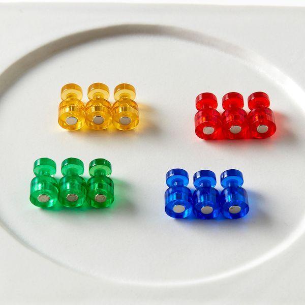 あすつく対応 「直送」 ＴＲＵＳＣＯ TMPC10-GN カラーマグネットピン 緑 １０個入り TMPC10GN tr-1151892 グリーン |  | 01