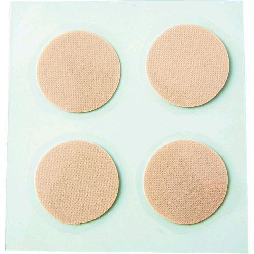 あすつく対応 「直送」 ＴＲＵＳＣＯ TNSS-25P4 滑り止めシート　両面タイプ　２５パイ丸形　４個入 TNSS25P4 | 