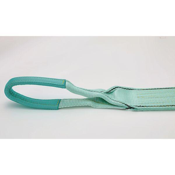 あすつく対応 「直送」 ＴＲＵＳＣＯ TPSH100-40 強力ポリエステルスリング ＪＩＳ４等級 両端アイ形 １００ｍｍＸ４．０ｍ TPSH10040 |  | 01