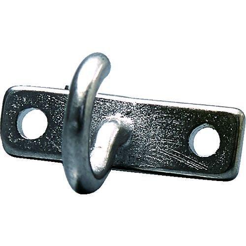 あすつく対応 「直送」 ＴＲＵＳＣＯ TPTF-3 プレートフック　ステンレス製　Ｄ寸法３ｍｍ １個＝１袋 TPTF3 | 