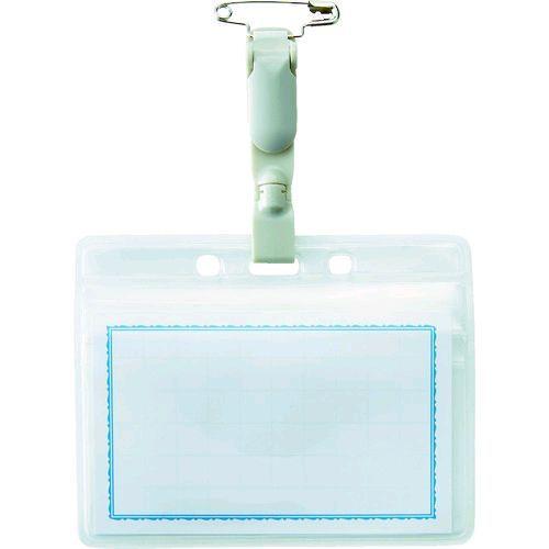 あすつく対応 「直送」 ＴＲＵＳＣＯ TTNF-C32 回転名札 名刺サイズ 安全ピンタイプ TTNFC32 tr-1025702 | 