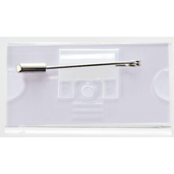 あすつく対応 「直送」 ＴＲＵＳＣＯ TUP-S Ｕ型名札 ２５×５０ｍｍ 安全ピン型 TUPS tr-1496013 149-6013 | ブランド登録なし | 01