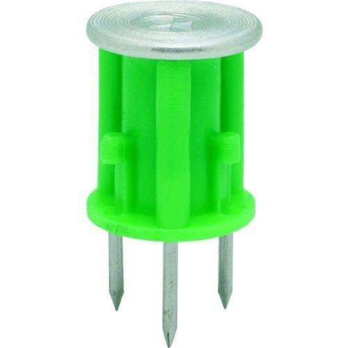 あすつく対応 「直送」 ＴＲＵＳＣＯ V-4045-25P-GN ミカドバリアス　４分　緑　２５個入 V404525PGN | 