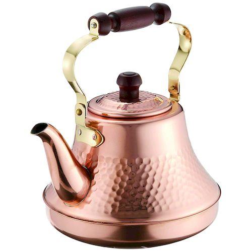 【1個入】4936549101013 タケコシ 竹越製作所 銅クラッシーケットル2．0L 純銅クラッシーケトル TY-8320 2L やかん | 