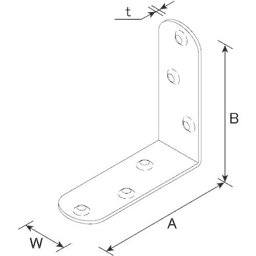 あすつく対応 「直送」 ダイドーハント 00062903 補強金物 ユニクロ 金折 ブロンズ ６０ tr-1142212 daidohant |  | 01