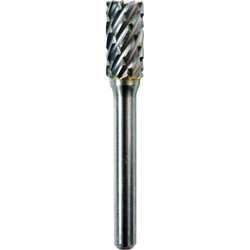 あすつく対応 「直送」 ＮＲＳ TCBSTL1502 超硬バー 円筒刃付ｄ−ｓｔｅｅｌカット 刃径８×刃長１９×軸径６×軸長４６ ロー付 | 