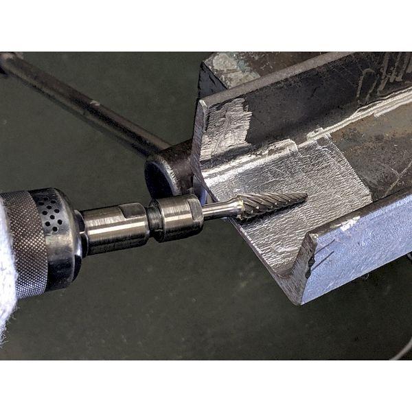 あすつく対応 「直送」 ＮＲＳ TCBSTL1502 超硬バー 円筒刃付ｄ−ｓｔｅｅｌカット 刃径８×刃長１９×軸径６×軸長４６ ロー付 |  | 02