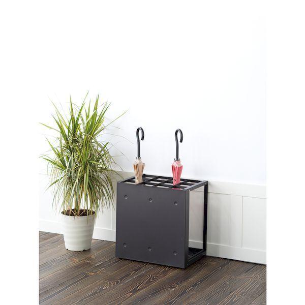 テラモト UB-299-036-7 パネル傘立３６ ブラック UB2990367 グリーン購入法適合品 パネル傘立て 傘スタンド |  | 04