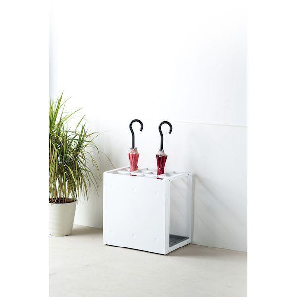 テラモト UB-299-036-8 パネル傘立３６ ホワイト UB2990368 グリーン購入法適合品 パネル傘立て 傘スタンド |  | 02