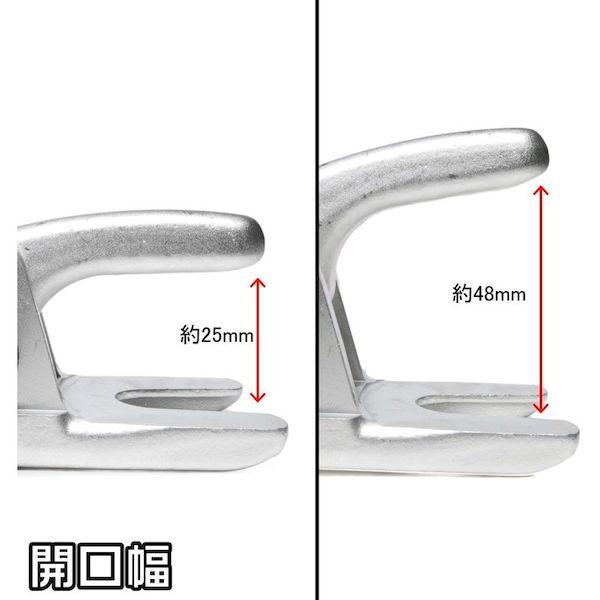 あすつく対応 「直送」 アストロプロダクツ 2007000013526 車輌整備用工具 タイヤ・ブレーキ関連 タイロッドエンドプーラー ＴＬ３５２ 全長１５５ｍｍ | ブランド登録なし | 04