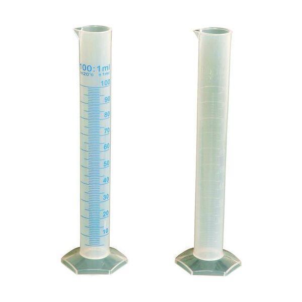 あすつく対応 「直送」 レオナ 4205-1125 １２５５−０２ メスシリンダー エンボス ２５ｍｌ 42051125 | 