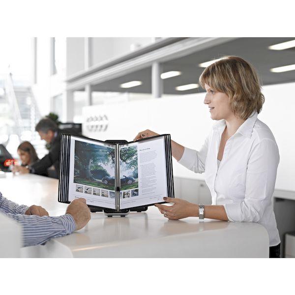 あすつく対応 「直送」 ｔａｒｉｆｏｌｄ 744107 ＶＥＯ 掲示用ファイルスタンド スタンドタイプ Ａ４×１０ |  | 04