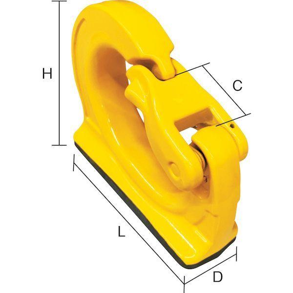 あすつく対応 「直送」 ＹＯＫＥ 8-083-02 油圧ショベル用バケットフック 808302 |  | 01