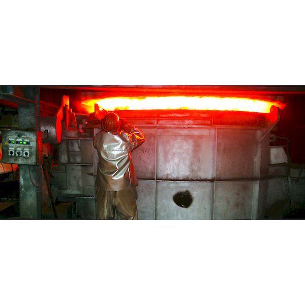 あすつく対応 「直送」 ＪＵＴＥＣ HSM120KA-1-56 耐熱保護服 コート ＸＬサイズ HSM120KA156 | ブランド登録なし | 02