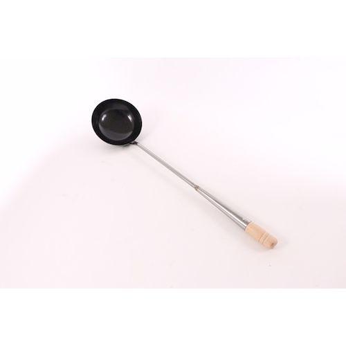 4949362876426 カンダ 鉄目盛付中華お玉 中 05-0038-1001 燕三条 日本製 おたま レードル 業務用 鉄製 | 