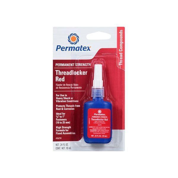 パーマテックス Permatex PTX26210 高強度スレッドロッカー 赤 10ml | 