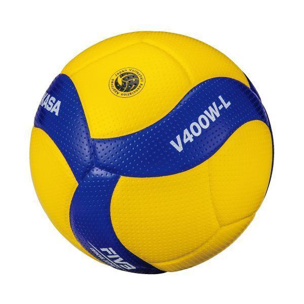ミカサ MIKASA 4907225000111 V400W−L バレー4号 小学校試合球 軽量球 黄／青 |  | 01