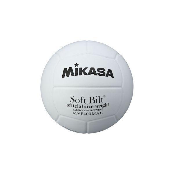 ミカサ MIKASA 4907225008483 MVP400MALP バレー4号 練習球 天然皮革 白 | 