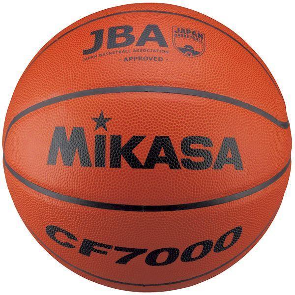 ミカサ MIKASA 4907225040452 CF7000 バスケット7号 試合球 天然皮革 茶 | 