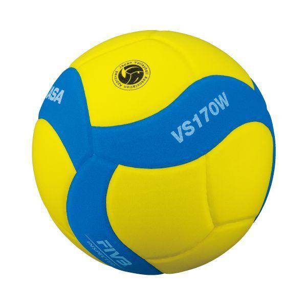 ミカサ MIKASA 4907225881178 VS170W−Y−BL スマイルバレー5号 FIVB公認 黄／青 | 