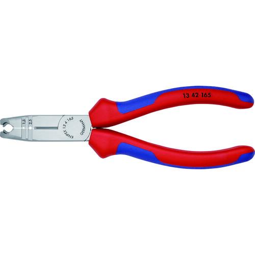 あすつく対応 「直送」 ＫＮＩＰＥＸ 1342-165 ニッパー付きワイヤストリッパー 1342165 | 