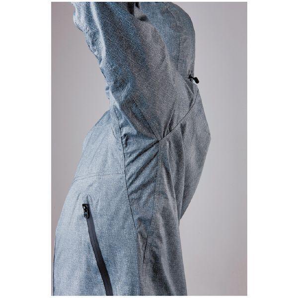 あすつく対応 「直送」 川西 3523GR-3L 視界良好レインスーツ〜廻るフード〜　３Ｌサイズ 3523GR3L |  | 06