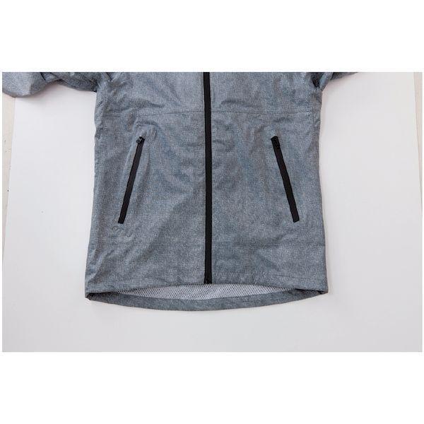 あすつく対応 「直送」 川西 3523GR-L 視界良好レインスーツ〜廻るフード〜　Ｌサイズ 3523GRL |  | 03