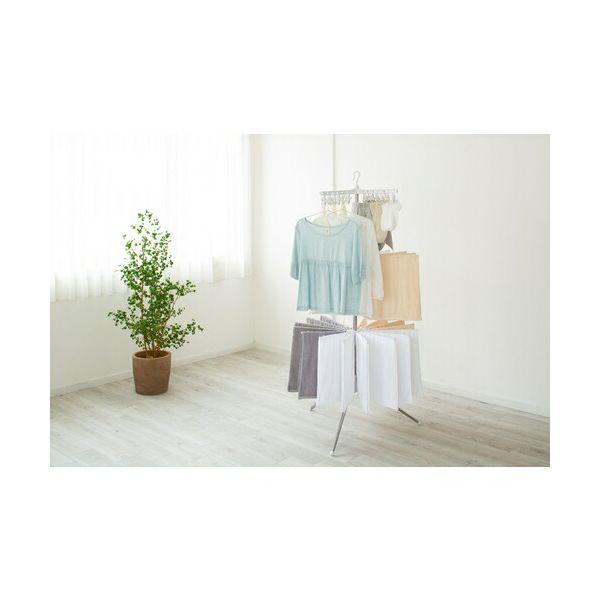 ＩＲＩＳ CLS-173R ５３１６９２ステンレス室内物干しパラソル３段 CLS173R アイリスオーヤマ 洗濯 洗濯物干し |  | 03