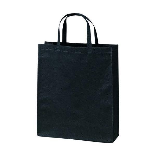 エーワン LC0190AB20 ベーシックトート１００　Ａ４縦　黒 | 