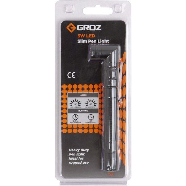 あすつく対応 「直送」 ＧＲＯＺ LED/160 アルミＬＥＤペンライト　３Ｗ　９０度旋回 LED160 |  | 02