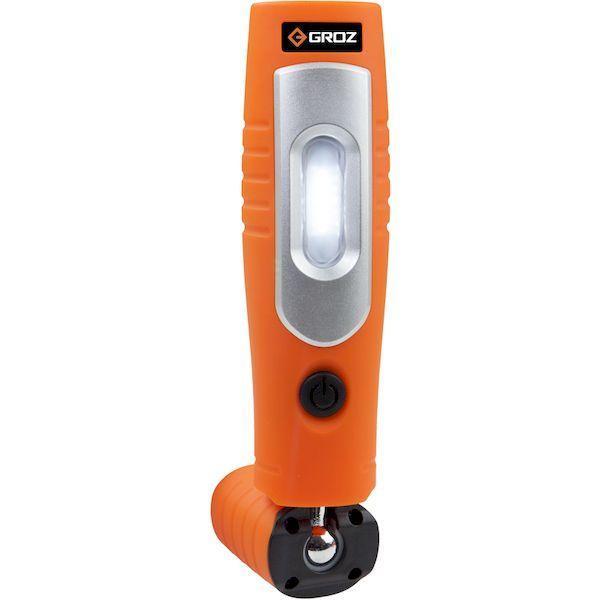 ＧＲＯＺ LED/360 充電式ＬＥＤハンドライト　３６０度回転　オレンジ　４００Ｌｍ LED360 |  | 01