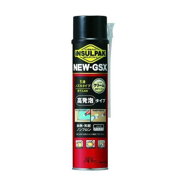 ＡＢＣ NGSX 簡易型発泡ウレタンフォーム １液ノズルタイプ インサルパック ＮＥＷ−ＧＳＸ ６３０ｍｌ フォーム色：クリーム３０ｍｌ　 | 