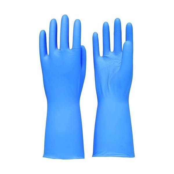 あすつく対応 「直送」 エステー ST76075 Ｎｏ．３３０ニトリルフィット薄手Ｍブルー | 