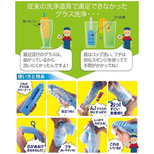 あすつく対応 「直送」 キクロン Z-703 スポンジ グラスクリーナー Z703 |  | 03