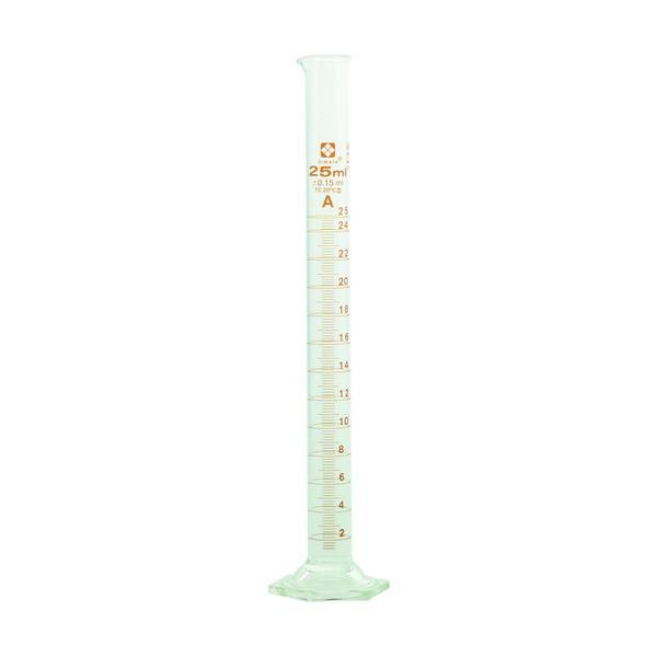 あすつく対応 「直送」 ＳＩＢＡＴＡ 023520-25 メスシリンダー　スーパーグレード　２５ｍＬ 2352025 | 