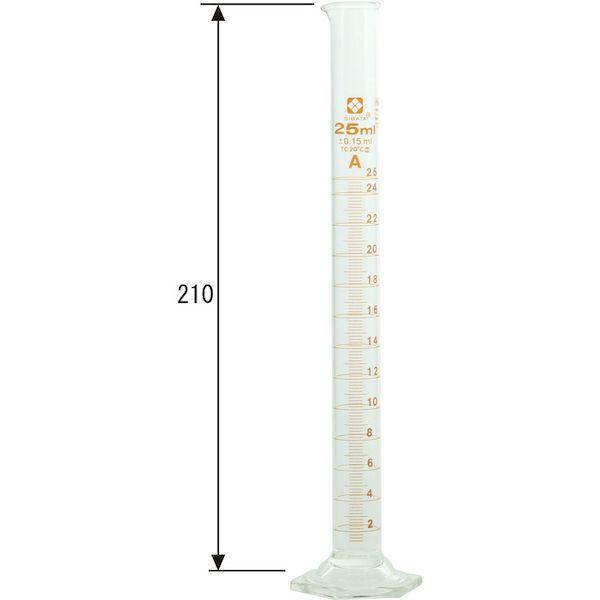 あすつく対応 「直送」 ＳＩＢＡＴＡ 023520-25 メスシリンダー　スーパーグレード　２５ｍＬ 2352025 |  | 01