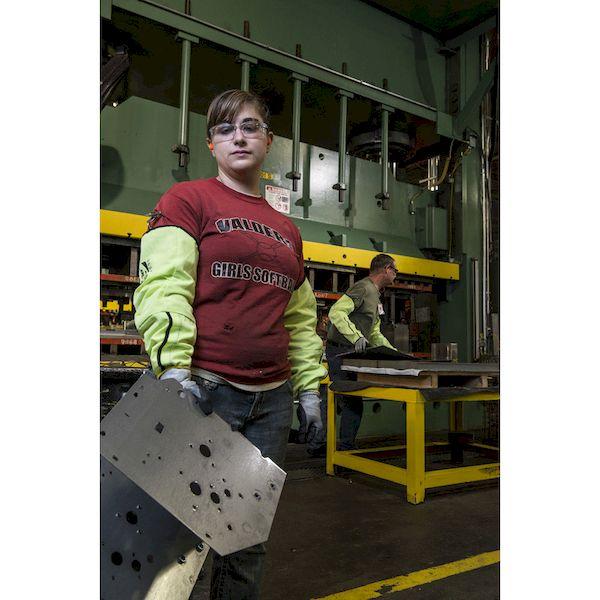 あすつく対応 「直送」 アンセル 11-200 耐切創保護具　ハイフレックススリーブ　１１−２００ 11200 | ブランド登録なし | 03