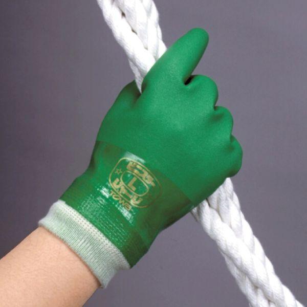 あすつく対応 「直送」 ビニスター 640-10P-M まとめ買い 塩化ビニール手袋 ジャージ Ｍ １０双入 64010PM |  | 05